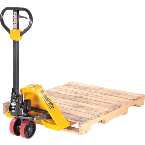 Global Industrial™ Industrial Duty Manual Pallet Jack, 5500 lb. Capacity, 27"W x 48"L Forks