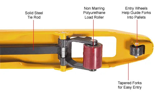 Global Industrial™ Industrial Duty Manual Pallet Jack, 5500 lb. Capacity, 21"W x 48"L Forks