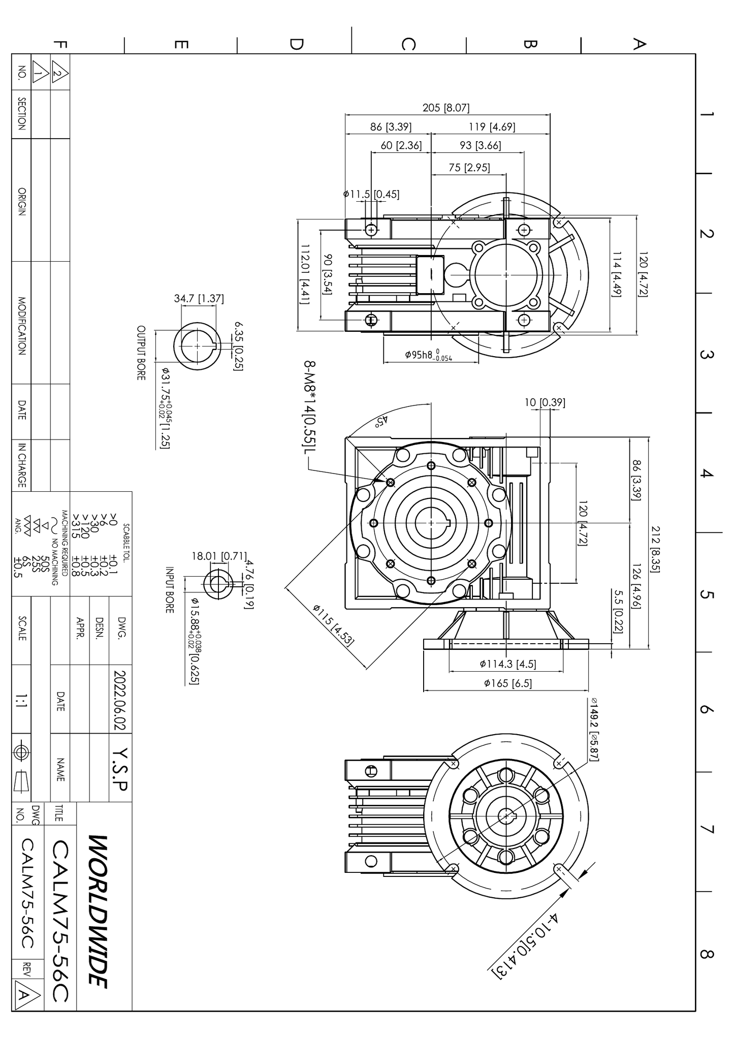 CALM75-40/1-56C
